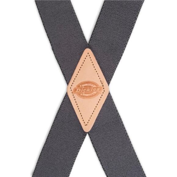 Dickies Men's 1 1/2 inch Solid Straight Clip Adjustable X Back Suspender - Picture 11 of 14